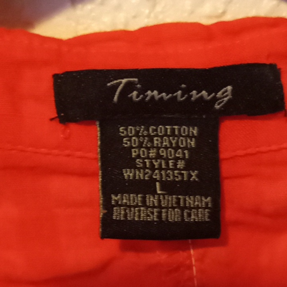 Pre-loved Timing button down top - Picture 2 of 4